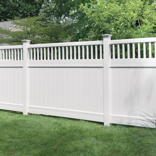 PVC Fence Post 5x5in – 96in Length (White)