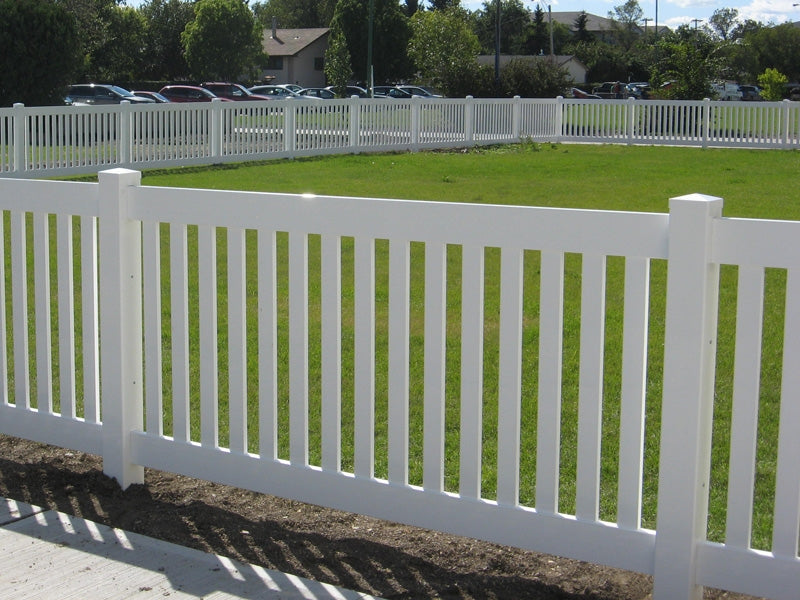 Closed Picket Fence (PVC Picket Panels & Gates)